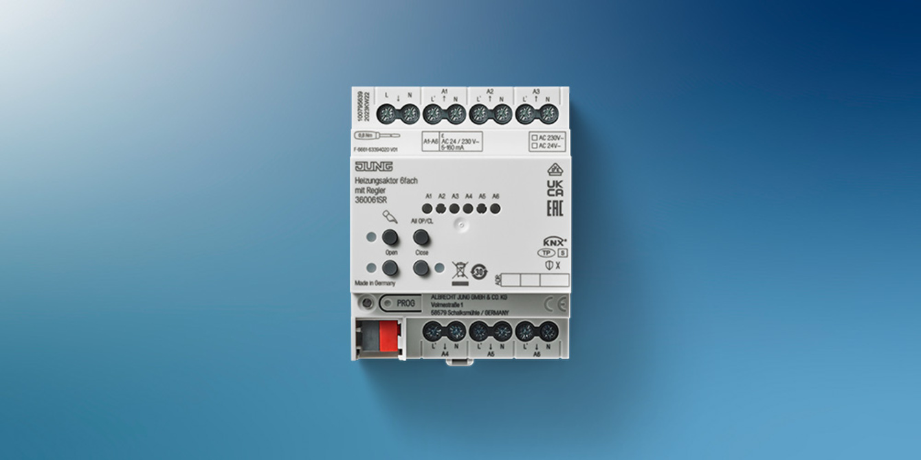 KNX Heizungsaktor 6-fach bei Bianga Elektroinstallation in Falkenstein