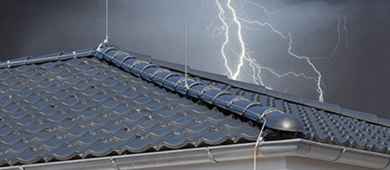 Äußerer Blitzschutz bei Bianga Elektroinstallation in Falkenstein