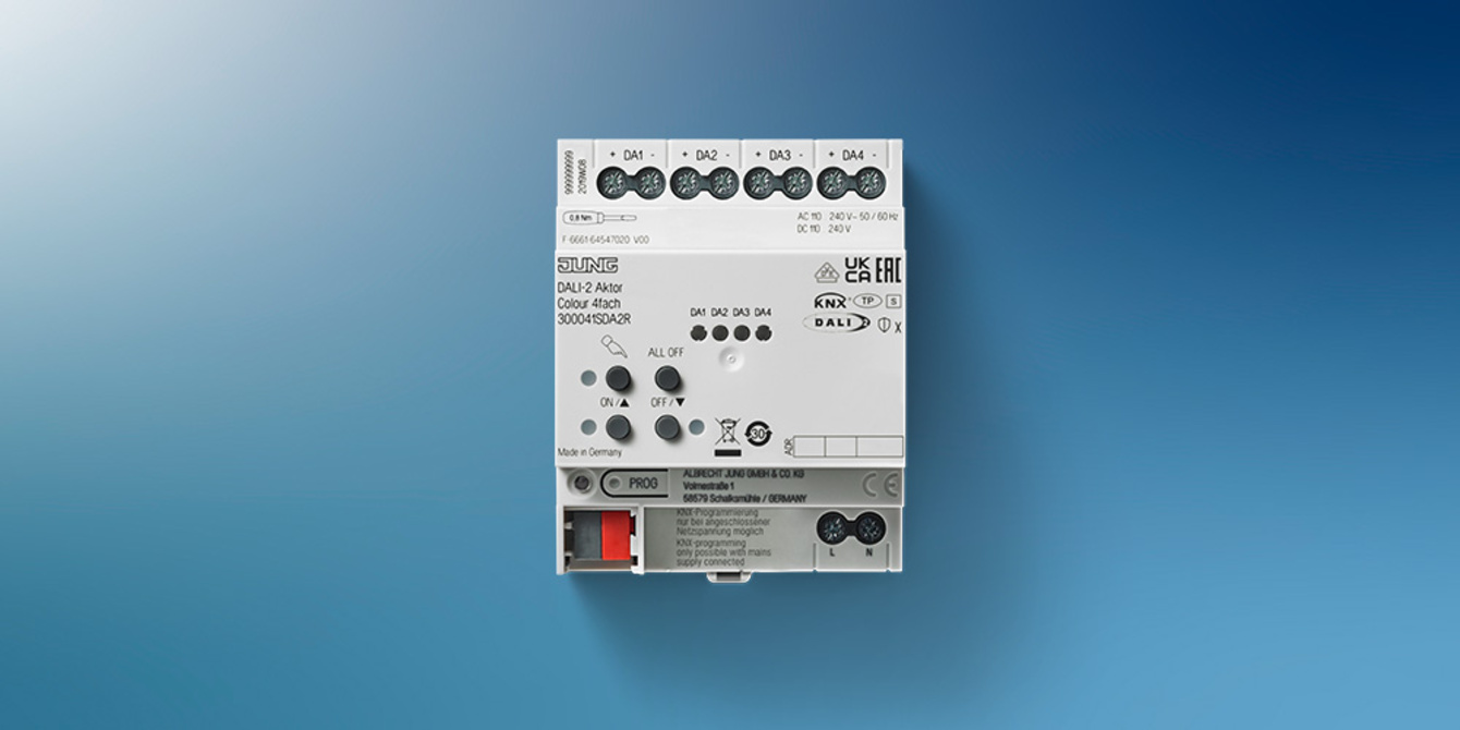 KNX DALI 2 Gateway Colour bei Bianga Elektroinstallation in Falkenstein